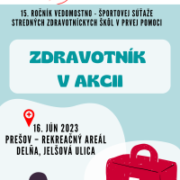 Plagát Zdravotník v akcii 2023